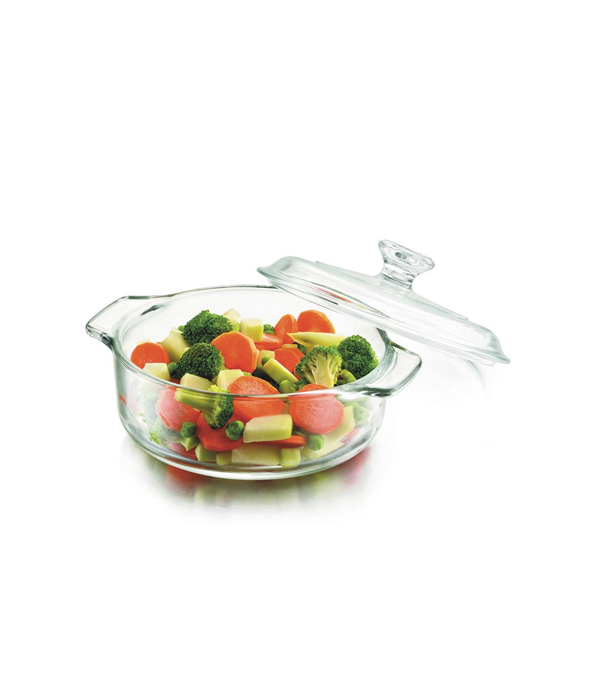 Libbey - Cacerola De Vidrio 1.9 Lt Con Tapa