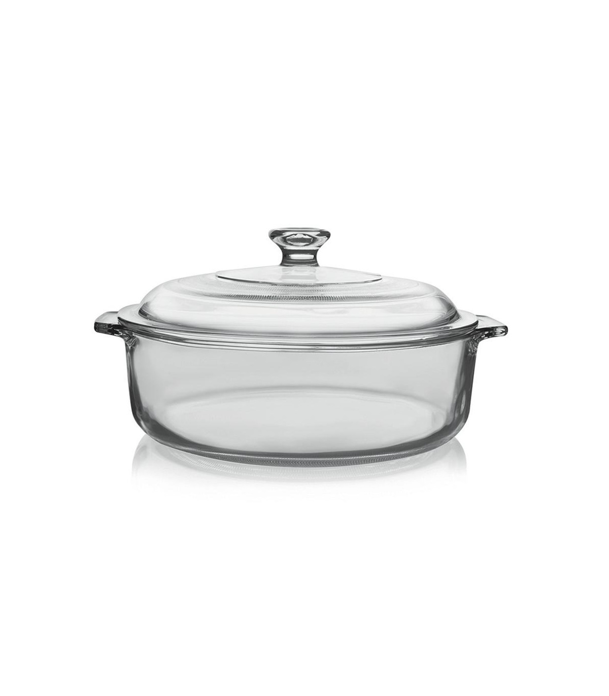 Libbey - Cacerola De Vidrio 1.9 Lt Con Tapa
