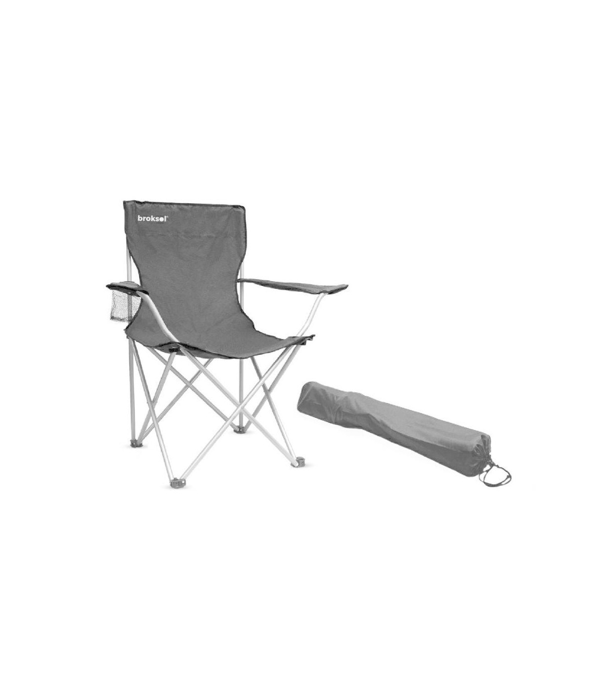 Sillón Director Plegable C/bolso, Apoya Brazos Y Posa Vaso