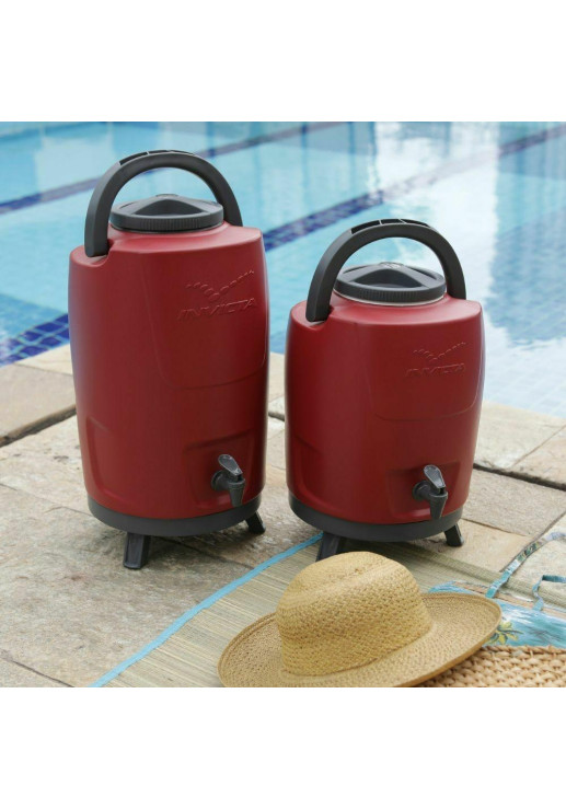 Invicta - Bidon 12 Lt Rojo Con Canilla Y Patas