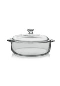 Libbey - Cacerola De Vidrio 0,95 Lt Con Tapa