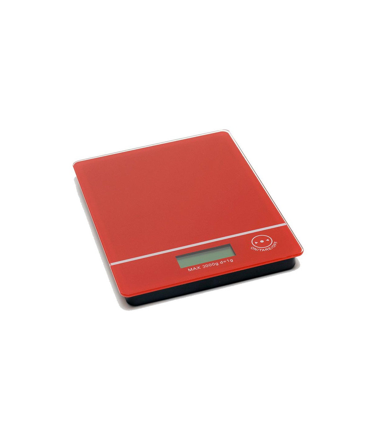 Balanza Digital Para Cocina X 3 Kg - Roja