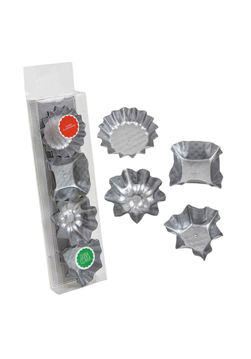 Set X 16 Tarteletas Formatos Variados - Doña Clara