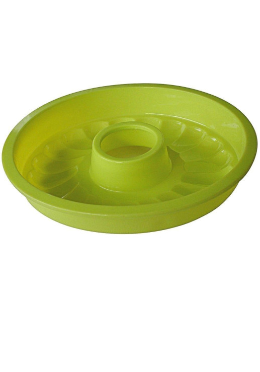 Set Moldes De Repostería De Silicona Verde X3