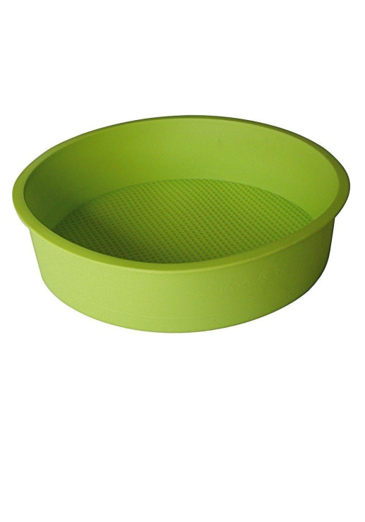 Set Moldes De Repostería De Silicona Verde X3