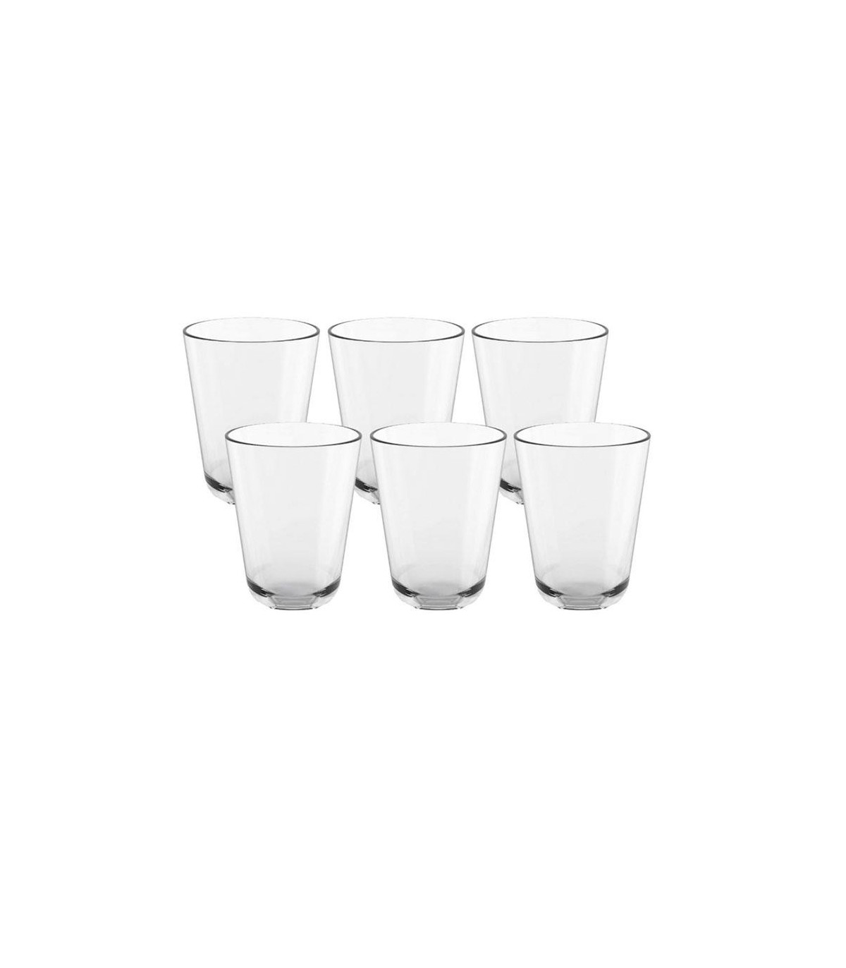 Set X 6 Vasos 392 Ml Calipso
