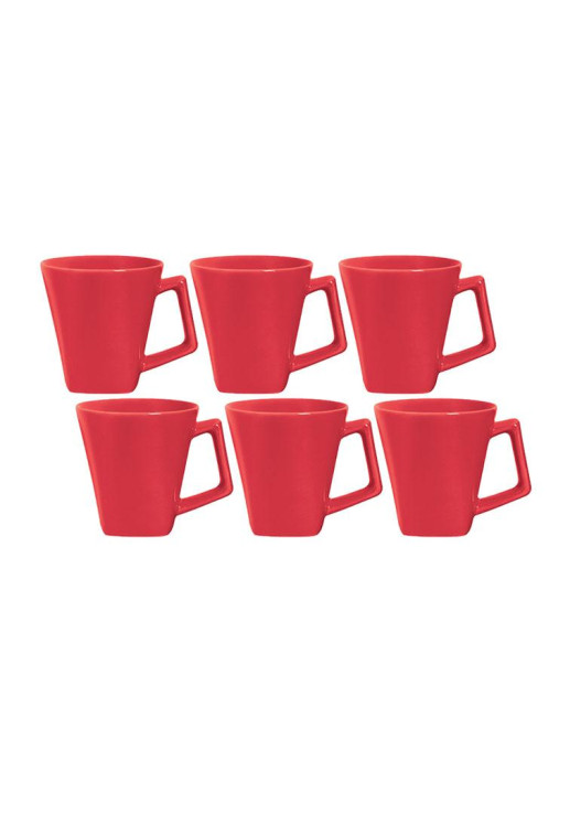Set X6 Jarros Rojos - Mini Quartier Oxford