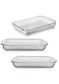 Fuentes De Vidrio Para Horno Set X 3 - Libbey