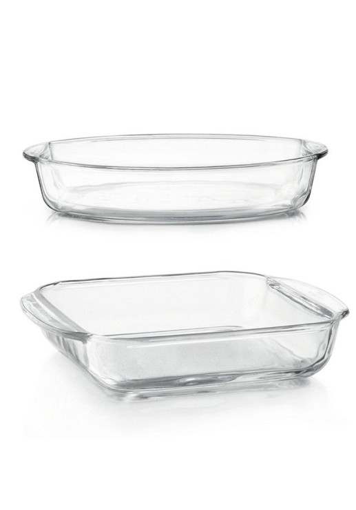 Fuentes De Vidrio Para Horno Set X 2 - Libbey