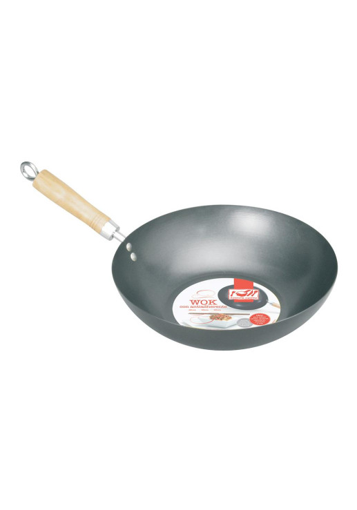 Set Wok Antiadherente 30 Cm + Espatula