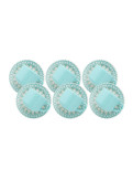 Set X6 Tazas De Te 200cc Con Plato Mandala Oxford