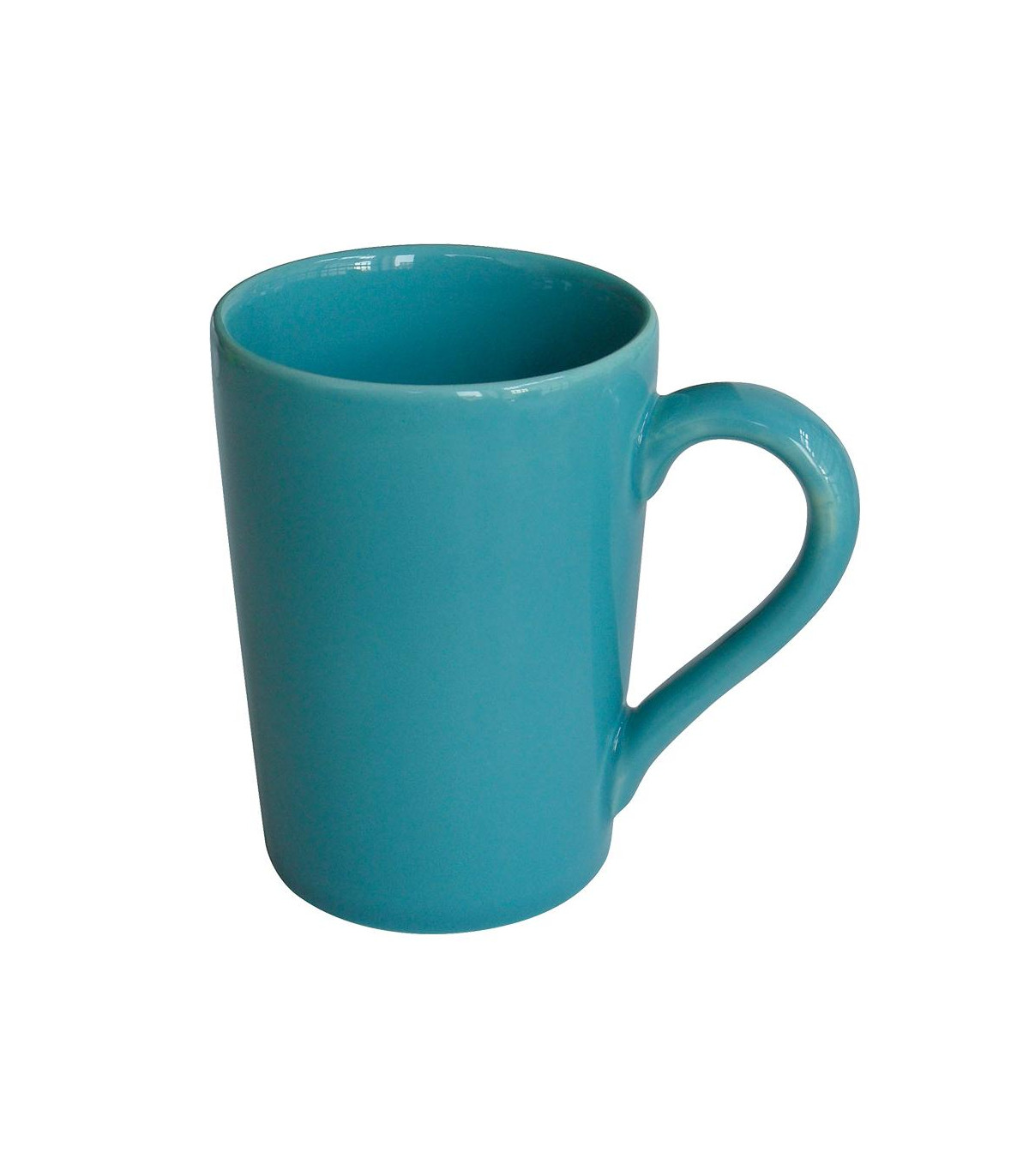 Set X 6 Jarros Mug 230 Cc Verde Esmeralda - Oxford