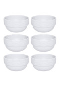 Serena Cream - Set X 6 Bowls 500 Ml Oxford