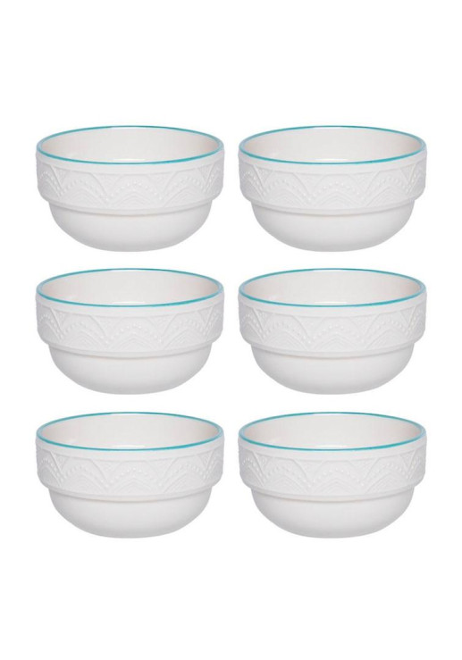 Serena Sky - Set X 6 Bowls 500 Cc Oxford