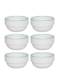 Serena Sky - Set X 6 Bowls 500 Cc Oxford