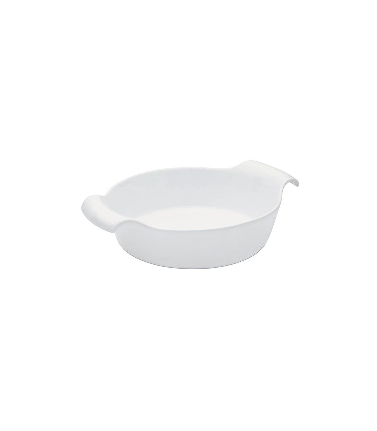 Fuente Redonda Porcelana Blanca 32 Cm - Oxford
