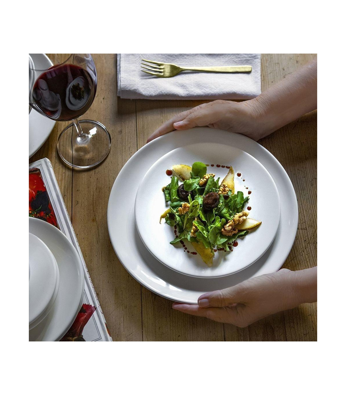 Set X 6 Tazas De Te White