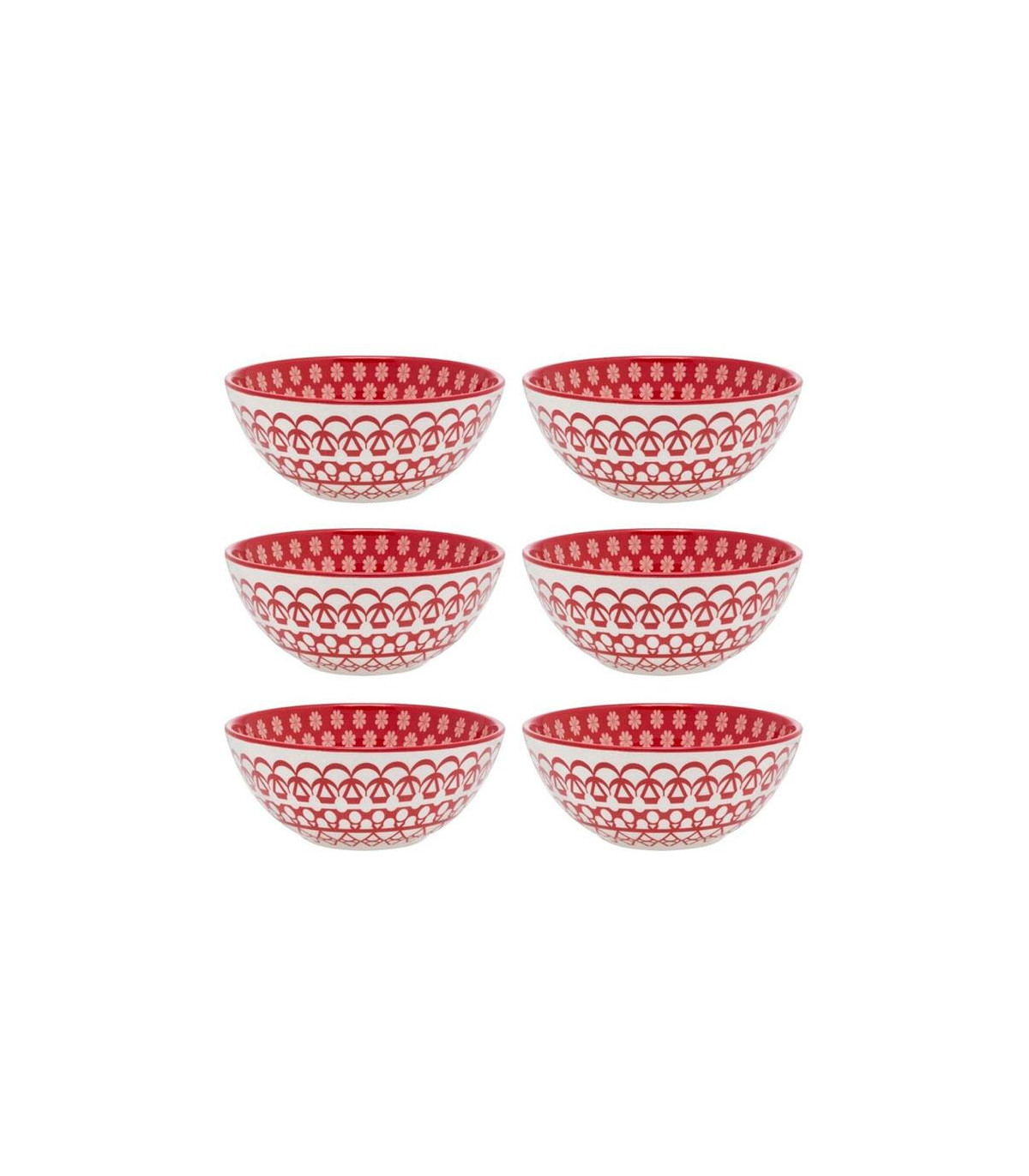 Bowl Renda X 6 - 600 Cc