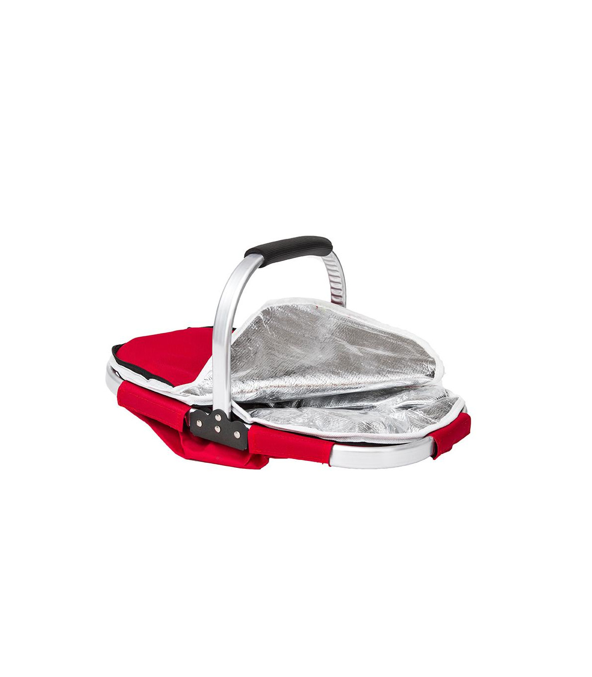 Canasta Termica 22 Lt Plegable Roja