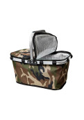Canasta Termica 32 Lt Plegable Camuflada