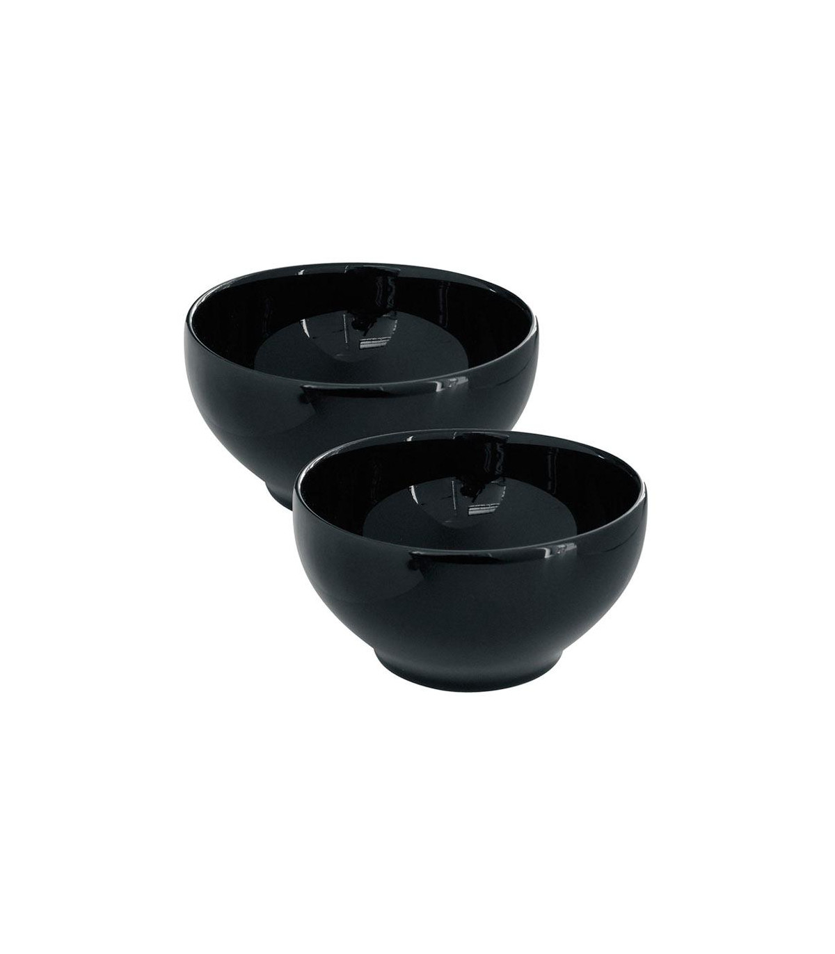 Set X2 Bowl Negro 14.5 Cm / 600 Cc