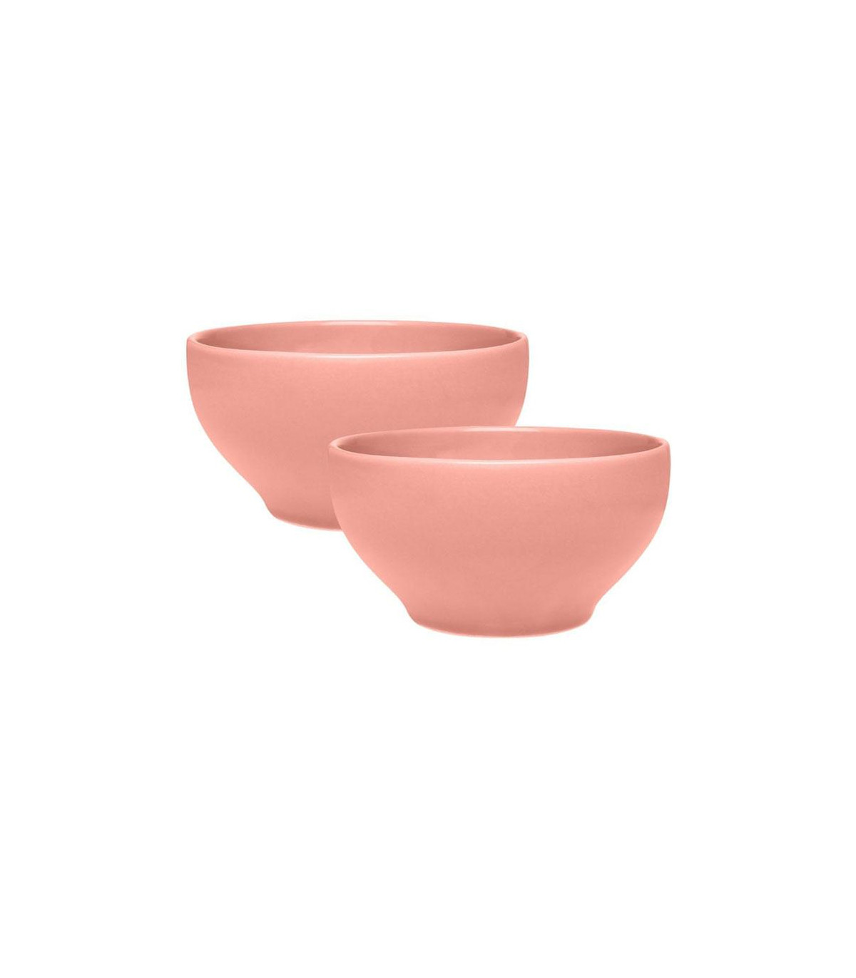 Set X2 Bowl Rosa 14.5 Cm / 600 Cc