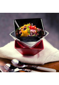 Cuadrado Negro - Set X 6 Tazas De Te Con Plato 200 Cc