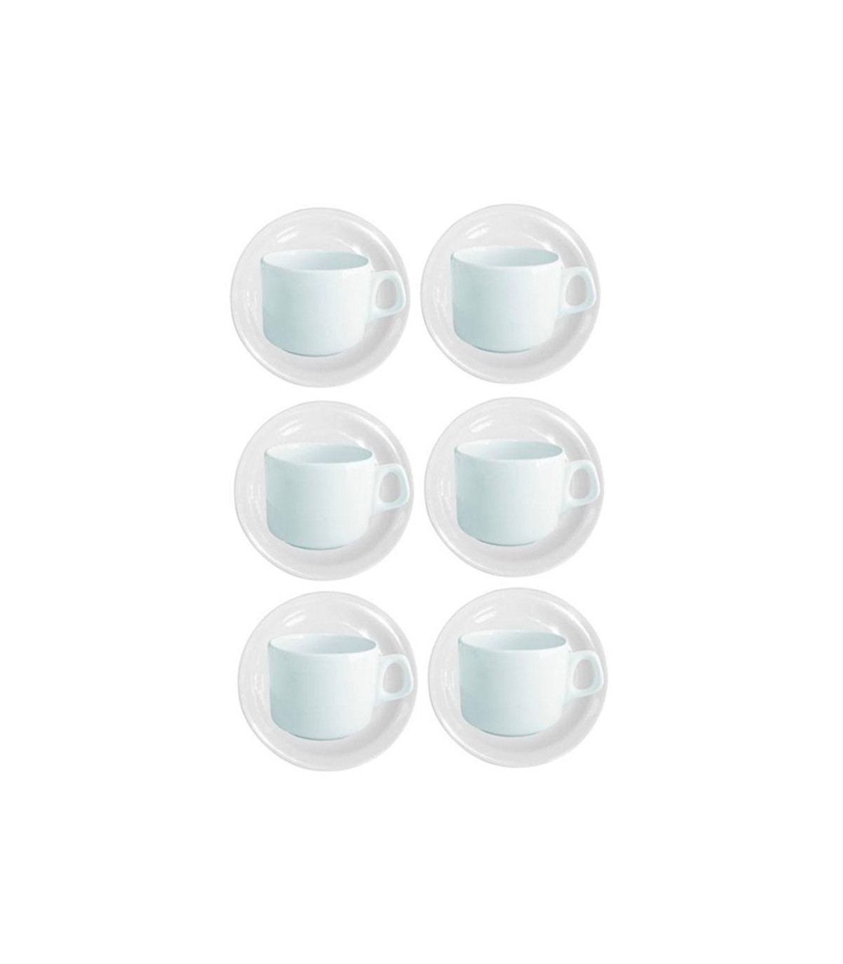 Gastronomica - Tazas De Cafe 75cc X 6 - Oxford