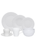 Serena Cream - Set X 6 Platos Hondo 23 Cm Oxford