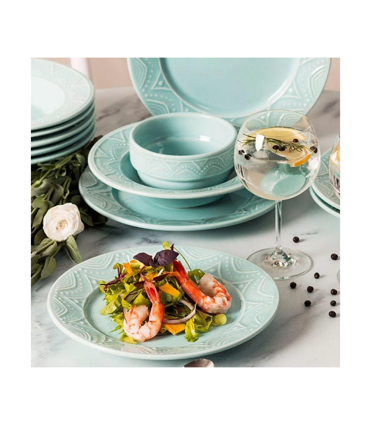 Serena Essence - Platos Playos X 6 - 26 Cm