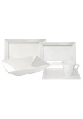 Rectangular Blanco - Ensaladera / Bowl 23.5 X 16 Cm Oxford