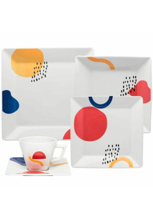 Quartier Dessau - Juego De Vajilla X 30 Piezas Oxford