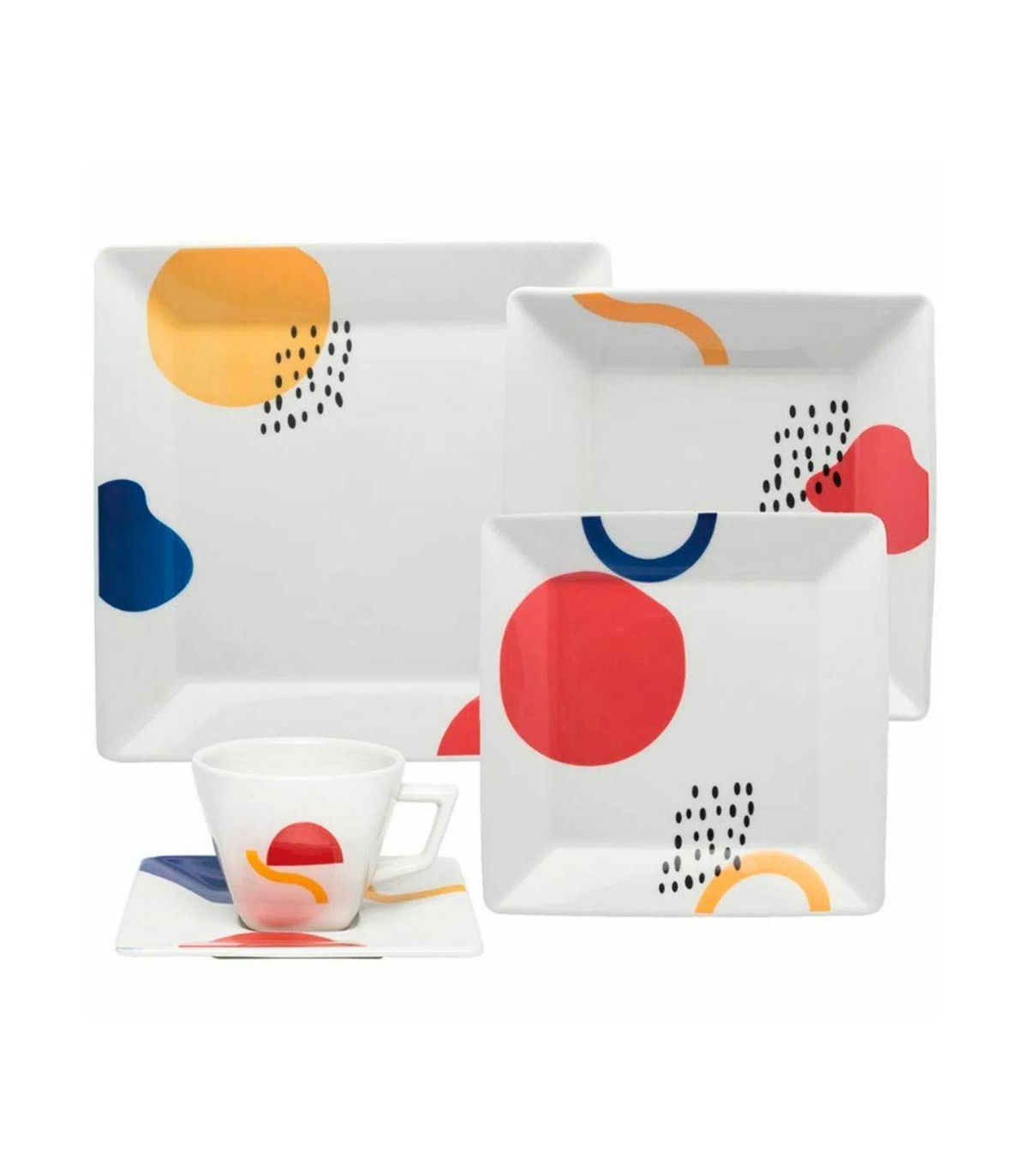 Quartier Dessau - Juego De Vajilla X 30 Piezas Oxford