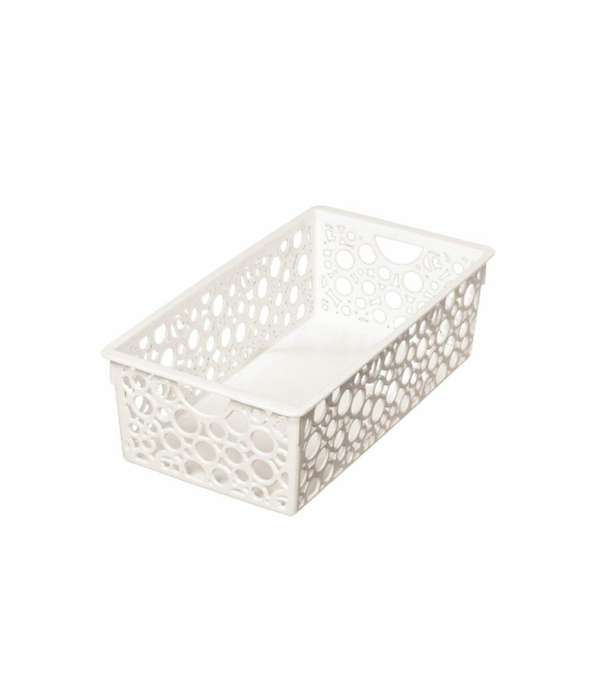 Canasto Organizador - 28 X 13 X 8.5 Cm - Circulos