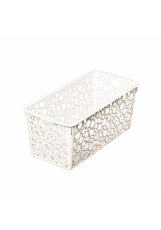 Canasto Organizador - 29.5 X 14.5 X 12.5 Cm - Circulos