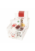 Canasto Organizador - 29 X 17 X 11.5 Cm - Circulos