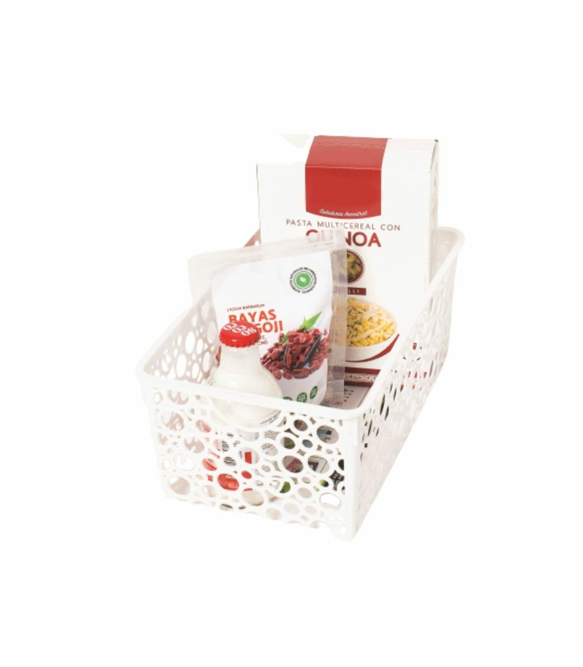 Canasto Organizador - 29 X 17 X 11.5 Cm - Circulos