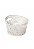 Canasto Organizador - 25 X 16 Cm - Flores