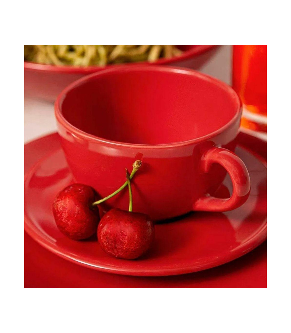 Set X 6 Tazas De Te Red