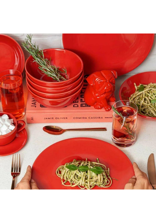 Set X 6 Tazas De Te Red