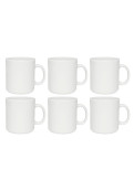 Recto - Set X6 Jarros 270 Cc Blanco
