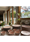 Set X 6 Tazas De Te Merengue