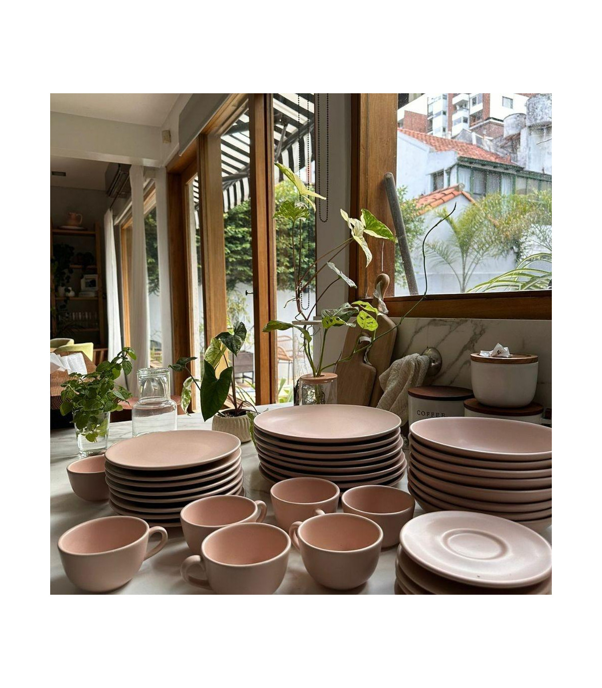 Set X 6 Tazas De Te Merengue