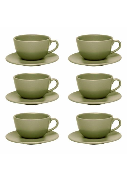 Set X 6 Tazas De Te Oliva