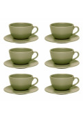 Set X 6 Tazas De Te Oliva