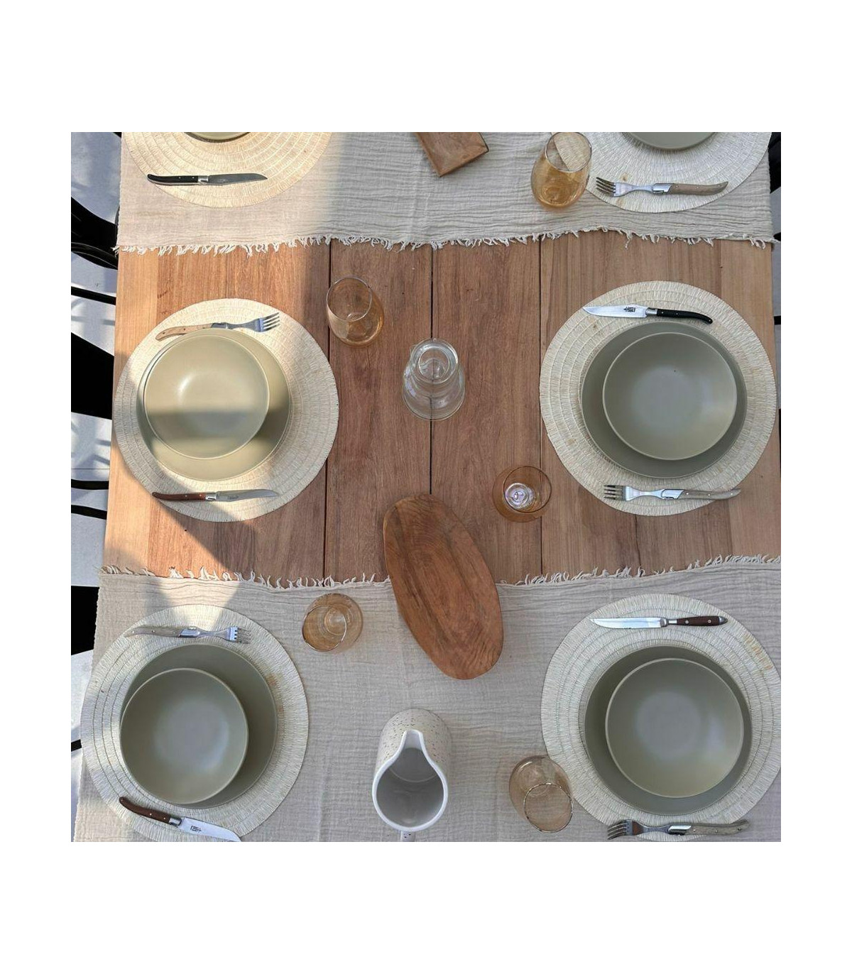 Set X 6 Tazas De Te Oliva