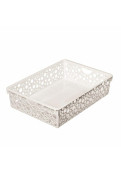 Canasto Organizador 34x24x8 Circulos