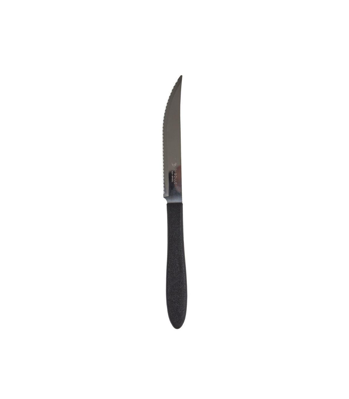 Di Solle - Blister X 3 Cuchillos Acero Inoxidable Negro