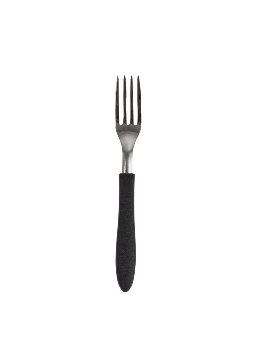 Di Solle - Blister X 3 Tenedores Acero Inoxidable Negro