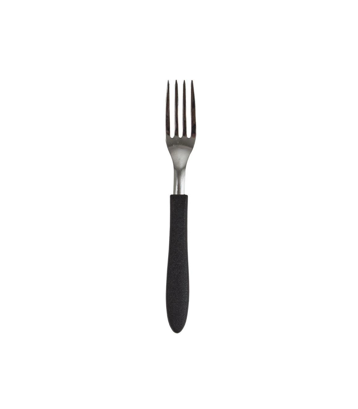 Di Solle - Blister X 3 Tenedores Acero Inoxidable Negro
